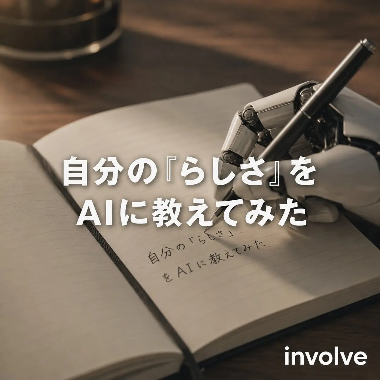 自分の『らしさ』をAIに教えてみた