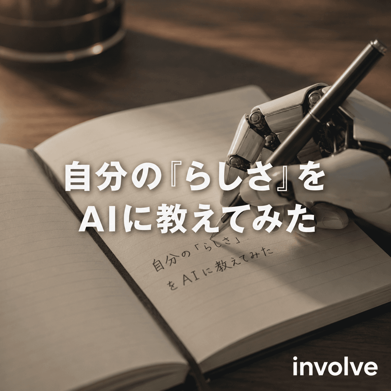 自分の『らしさ』をAIに教えてみた
